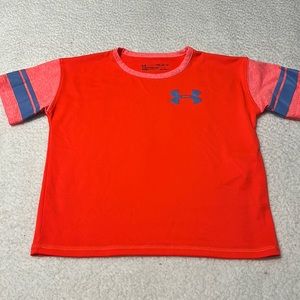 Under Armour Girls Heat Gear Tee, EUC, Size Small